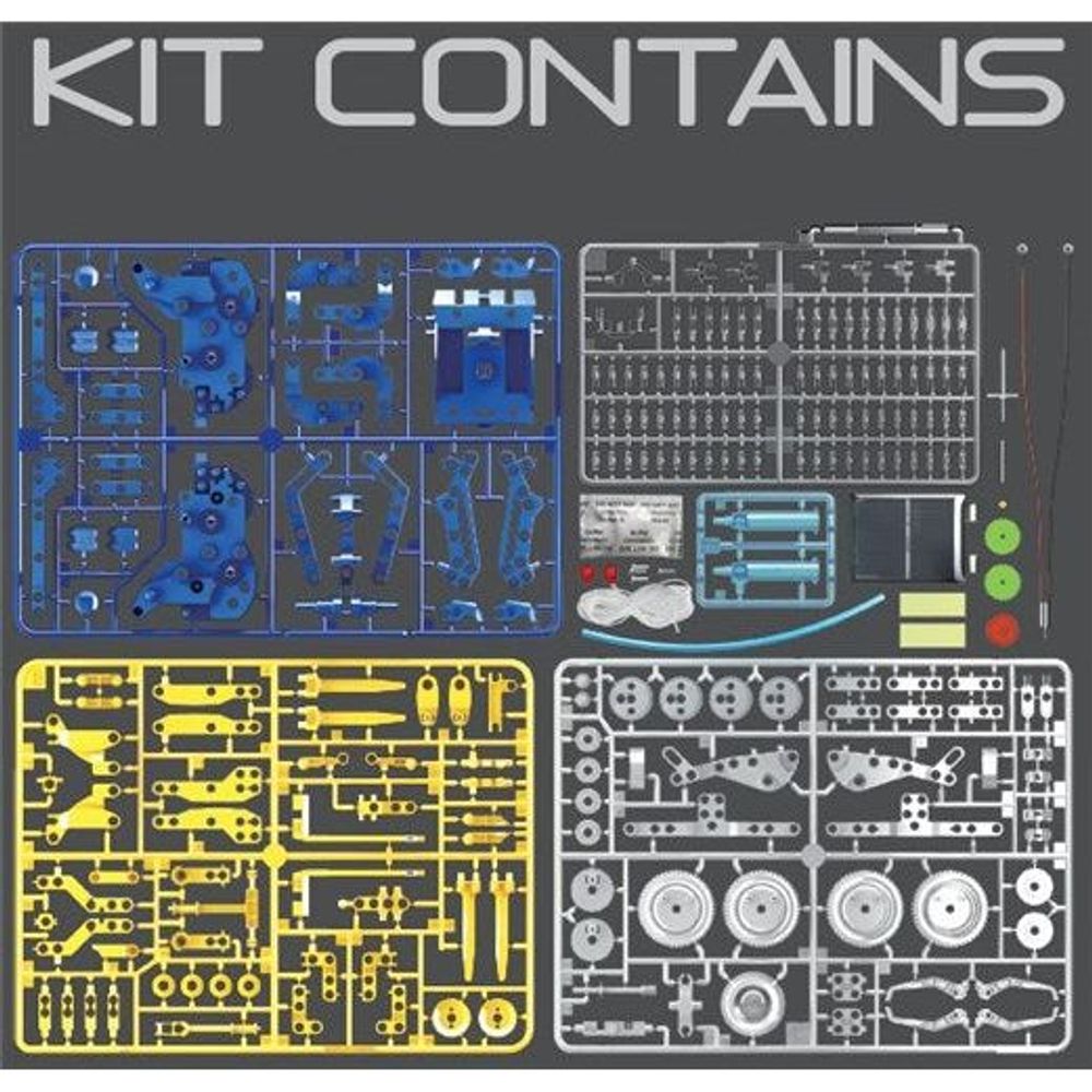 KJ9030 - 12 in 1 Solar Hydraulic Robot Kit