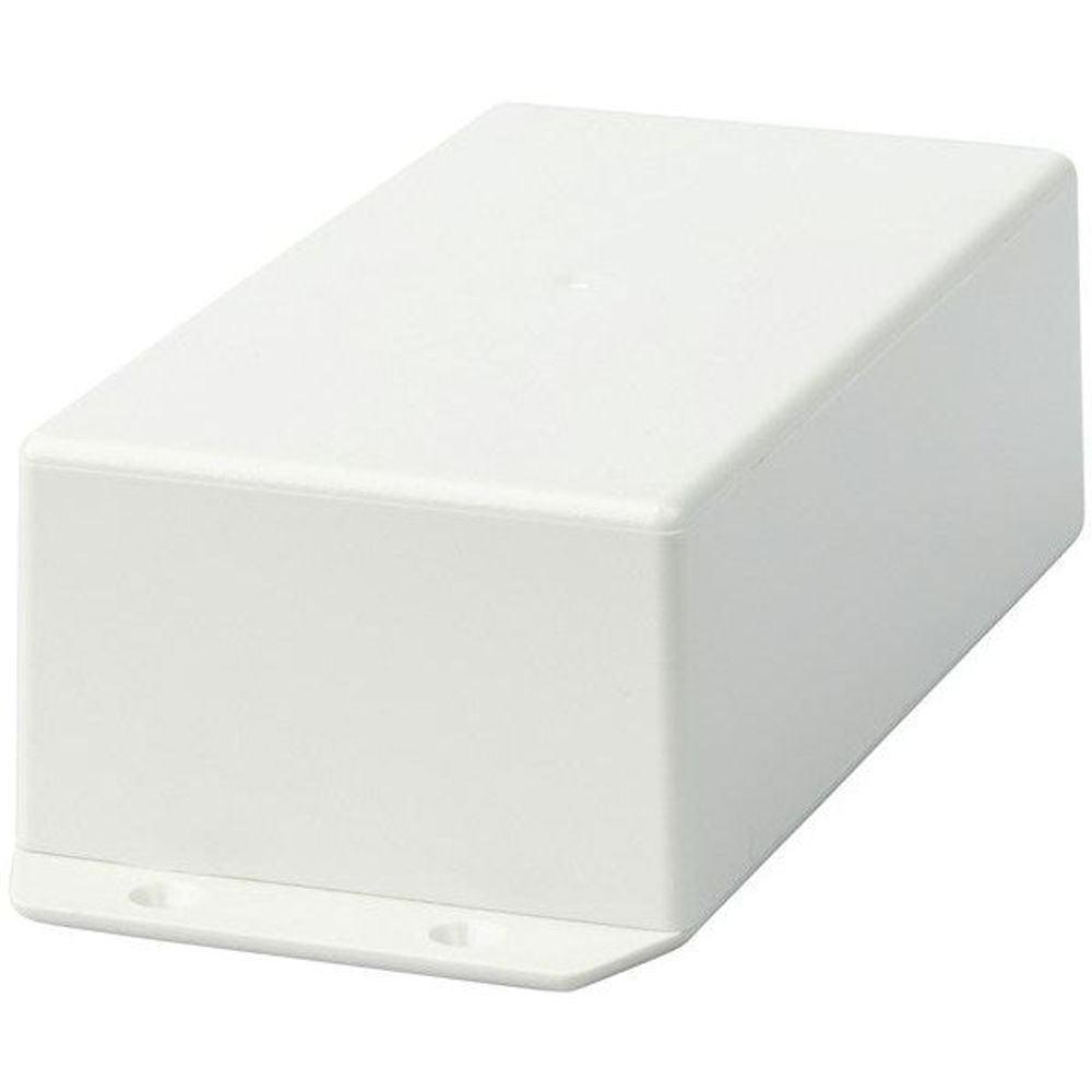 HB6024 - Jiffy Box - Grey UB3 with mounting flange - 130X67X44mm