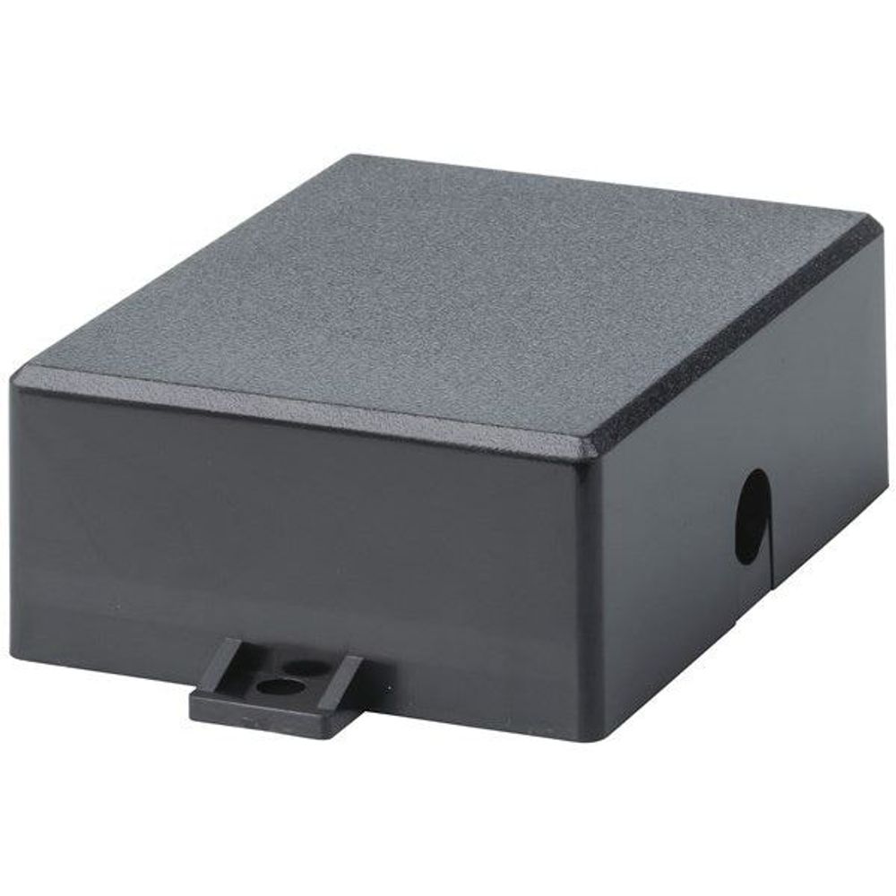 HB6075 - Bulkhead Enclosure - Black - 88 x 69 x 33mm