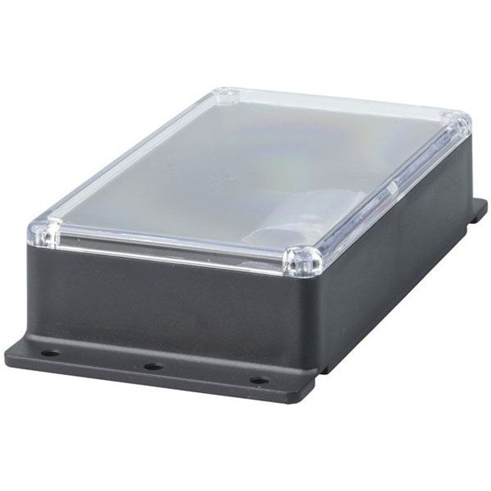 HB6082 - Black Plastic Enclosure Box 120 x 70 x 30mm