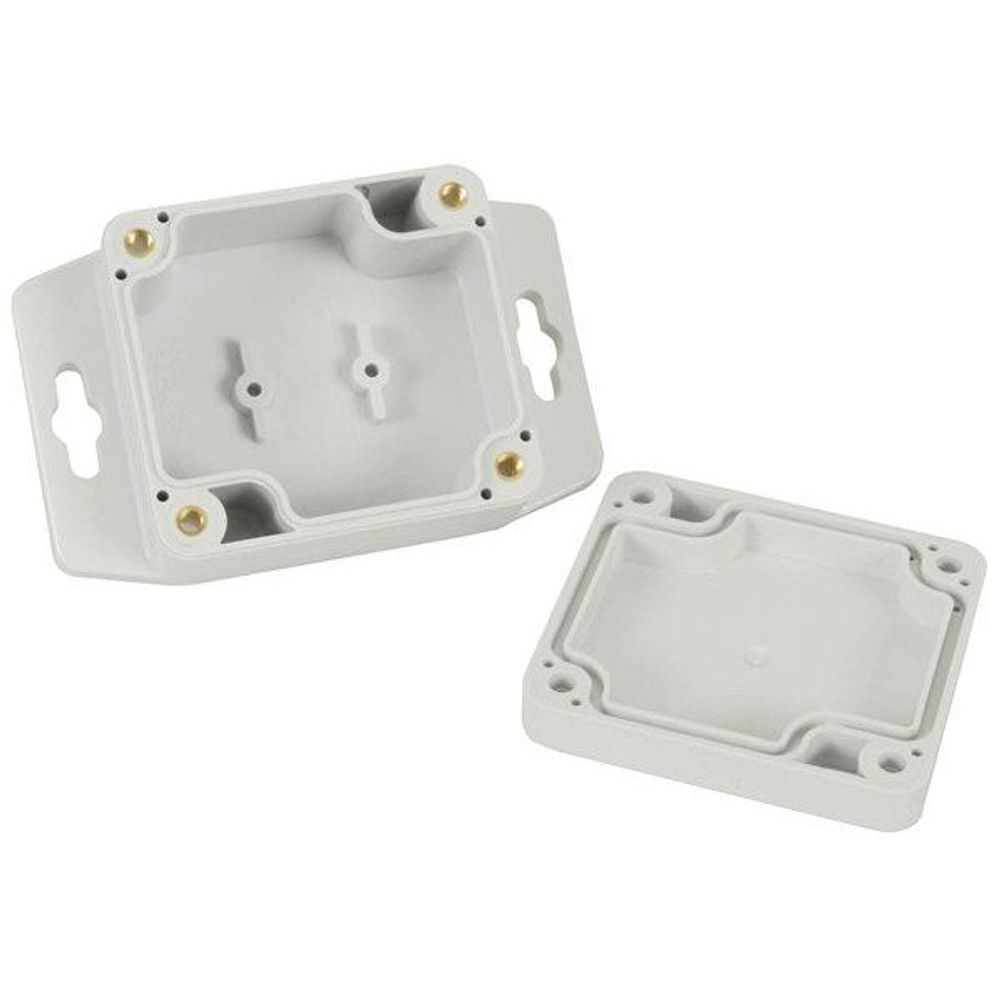 HB6211 - Polycarbonate Enclosure with Mounting Flange (base)