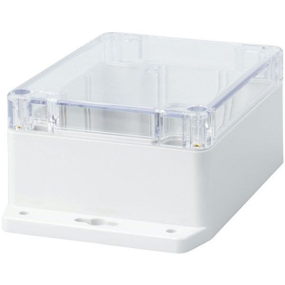 HB6251 - IP65 Sealed Polycarbonate Enclosure with Mounting Flange 115(W) x 90(D) x 55(H)mm