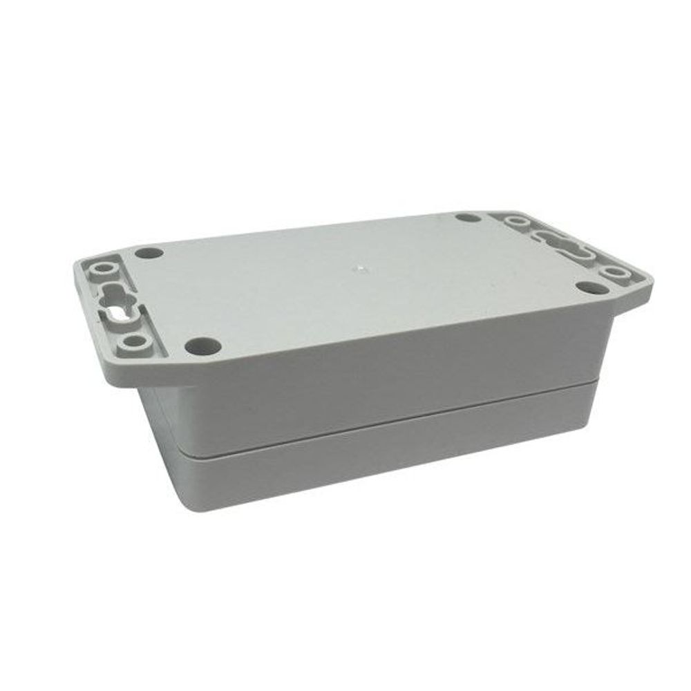 HB6213 - IP65 Sealed Polycarbonate Enclosures - Light Grey with Mounting Flange - 115(W) x 65(D) x 40(H)mm