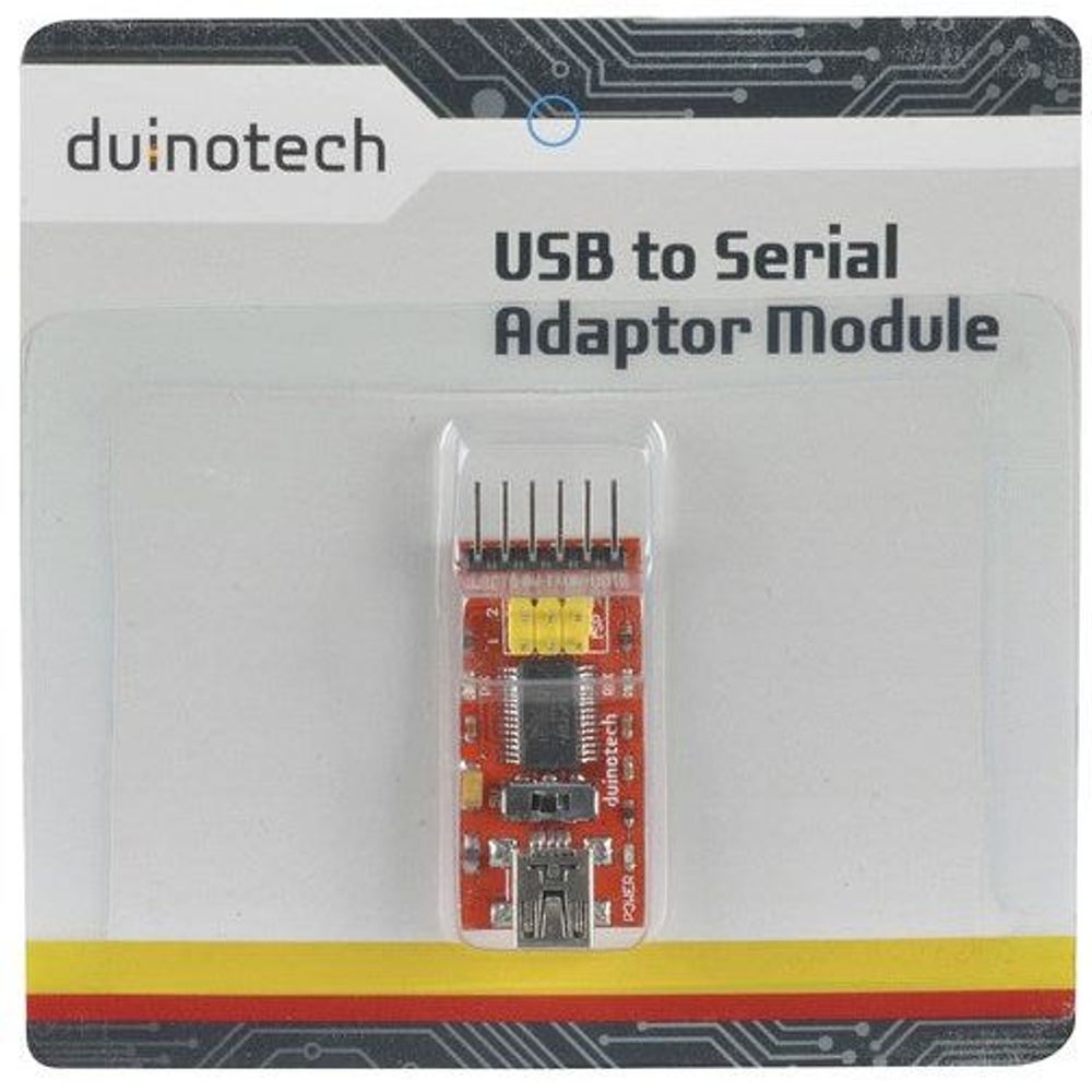 XC4464 - Duinotech Arduino Compatible USB to Serial Adaptor