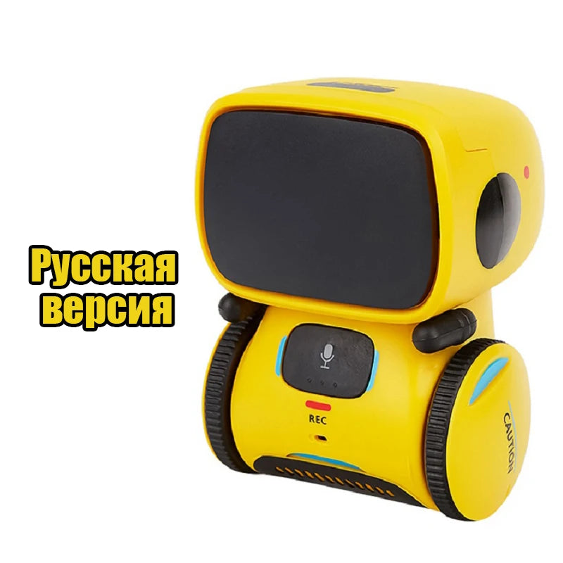 Interactive Voice-Controlled Smart Robot - Multiple Colours Russian Yellow