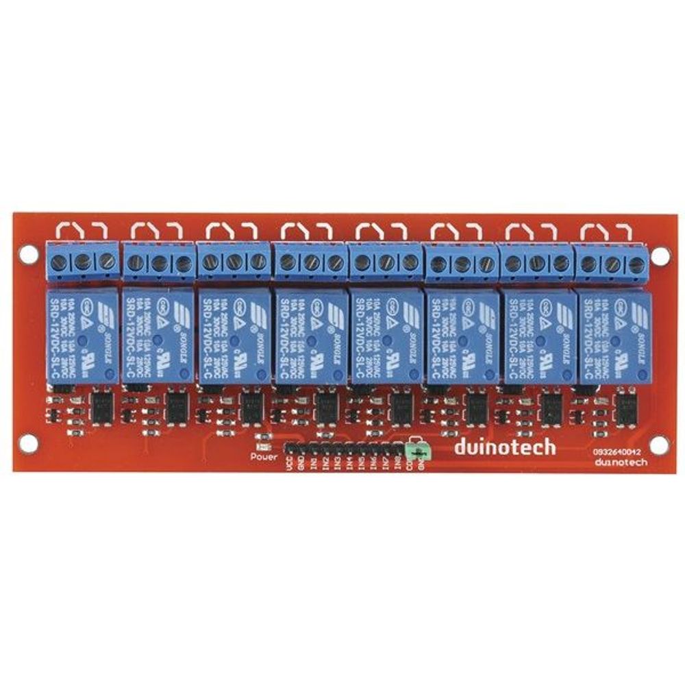 XC4418 - Arduino Compatible 8 Channel Relay Module