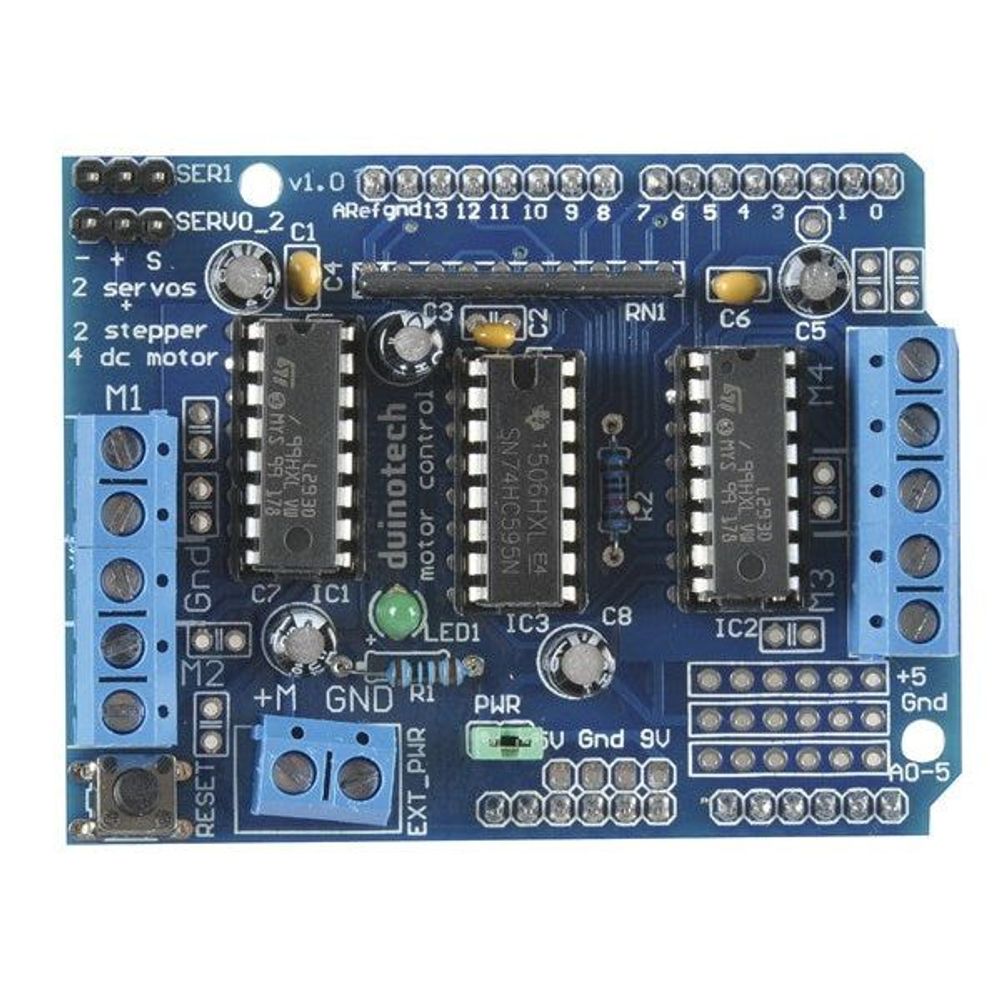 XC4472 - Duinotech Arduino Compatible Motor Servo Controller Module