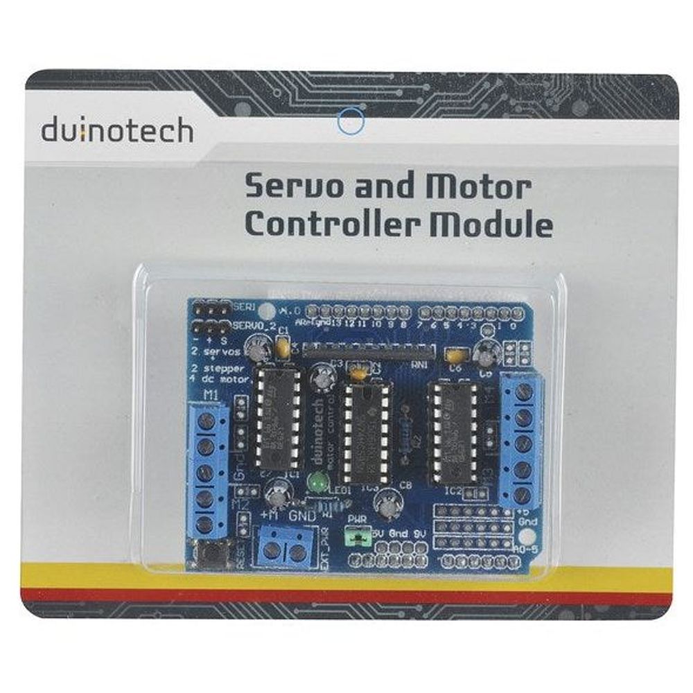 XC4472 - Duinotech Arduino Compatible Motor Servo Controller Module