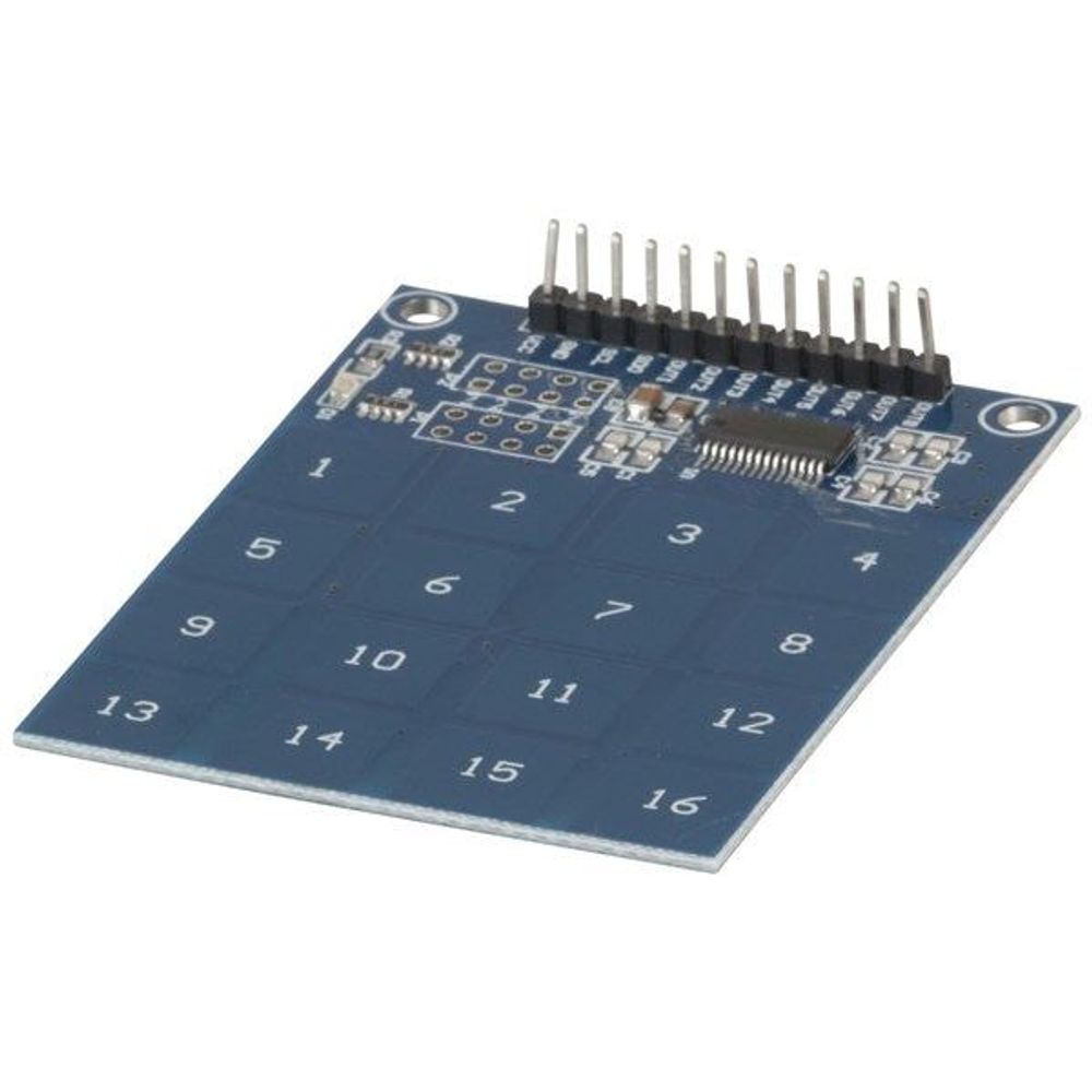 XC4602 - Duinotech Arduino Compatible 16 Key Touchpad Module