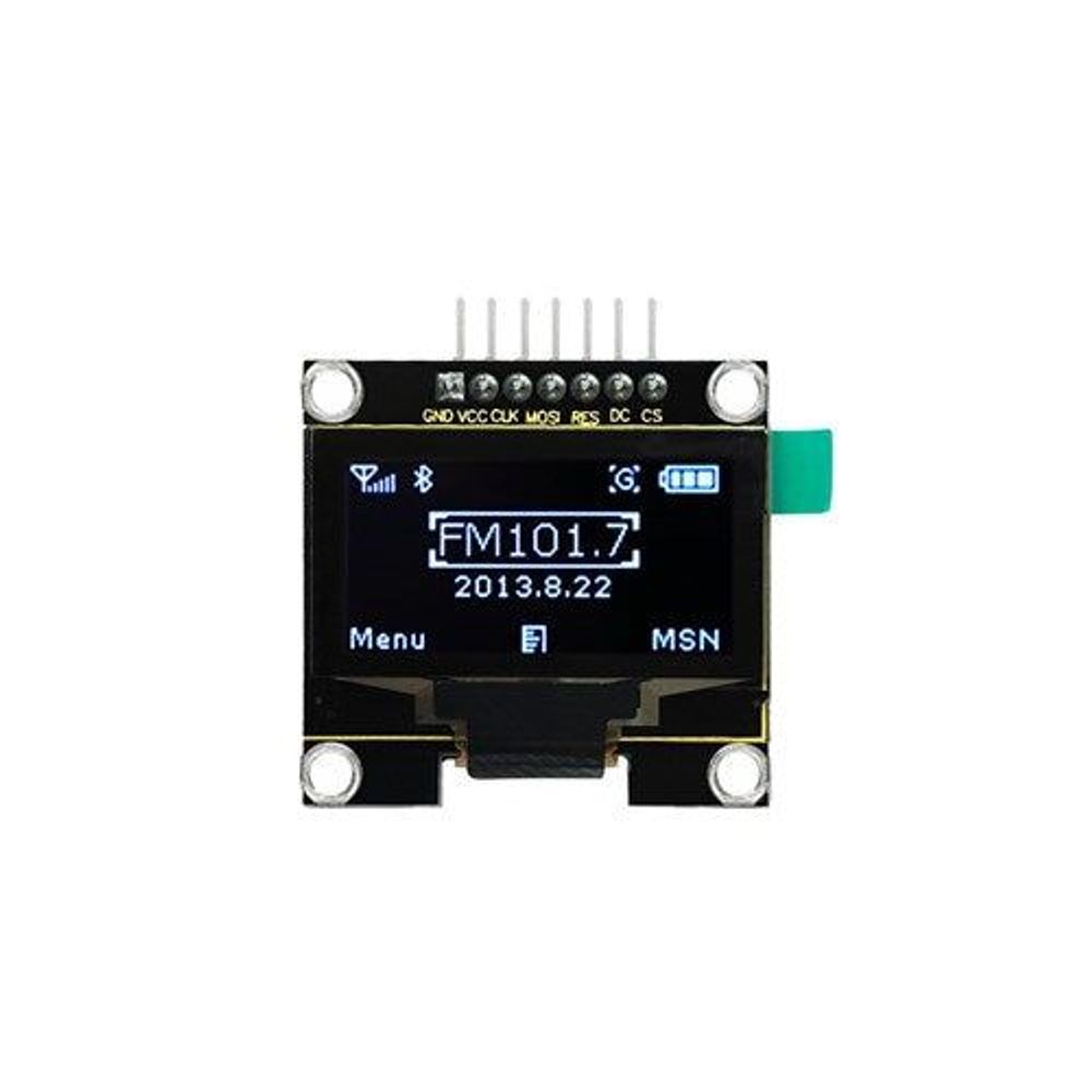 XC3728 - Duinotech Arduino Compatible 1.3 Inch Monochrome OLED Display