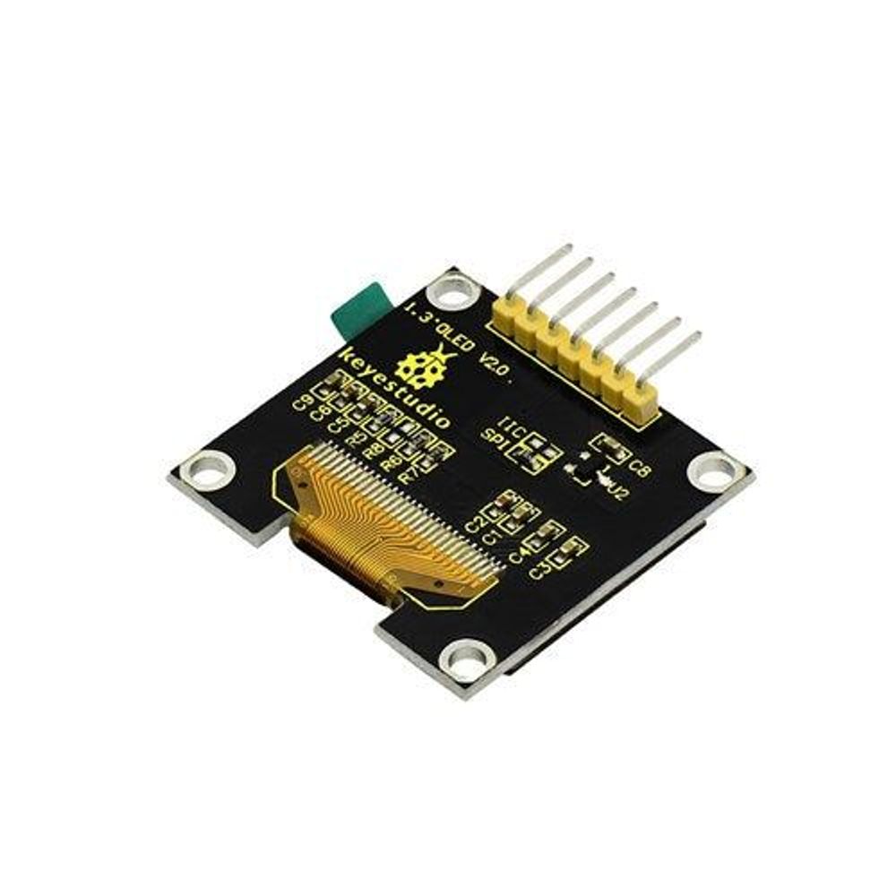 XC3728 - Duinotech Arduino Compatible 1.3 Inch Monochrome OLED Display