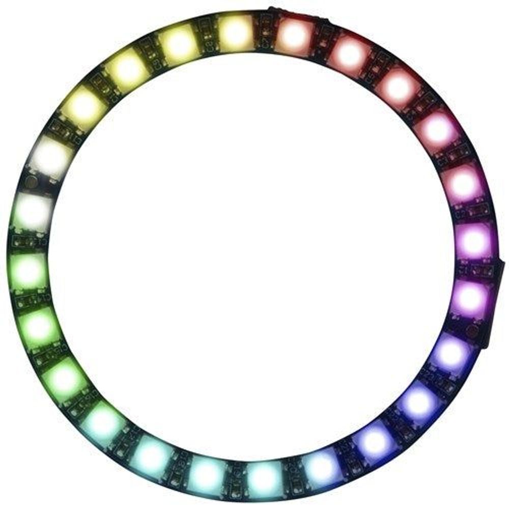 XC4385 - Arduino Compatible WS2812B RGB LED Circular Strip