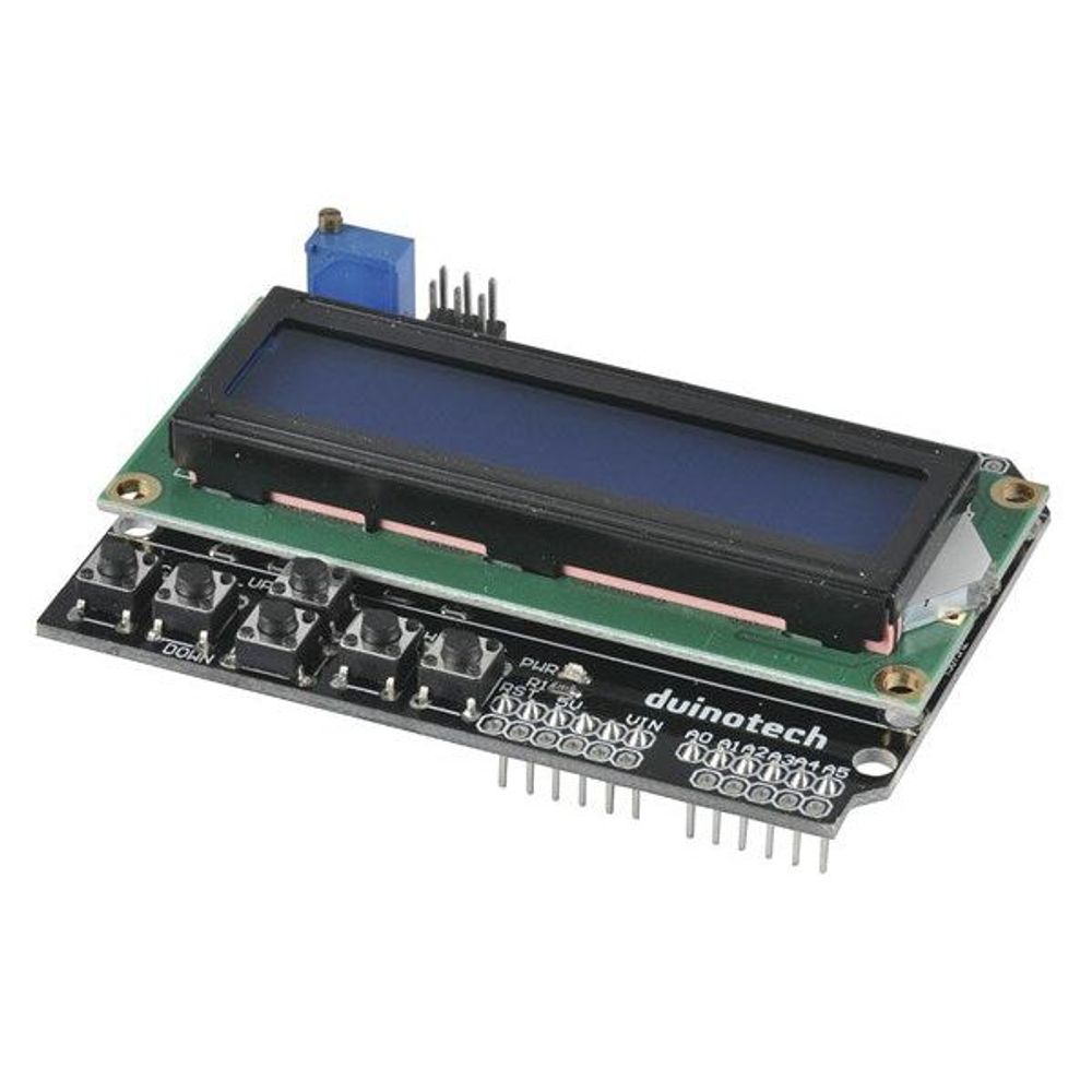 XC4454 - Duinotech Arduino Compatible 2 X 16 LCD Screen Display with Controller