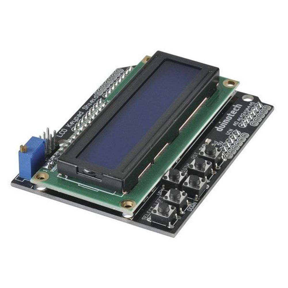 XC4454 - Duinotech Arduino Compatible 2 X 16 LCD Screen Display with Controller