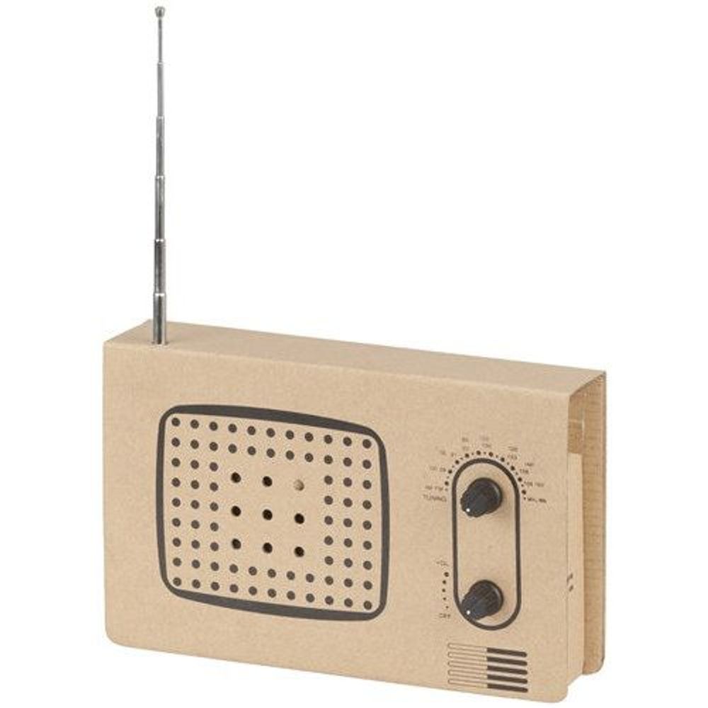 KJ9021 - Cardboard Radio Construction Kit