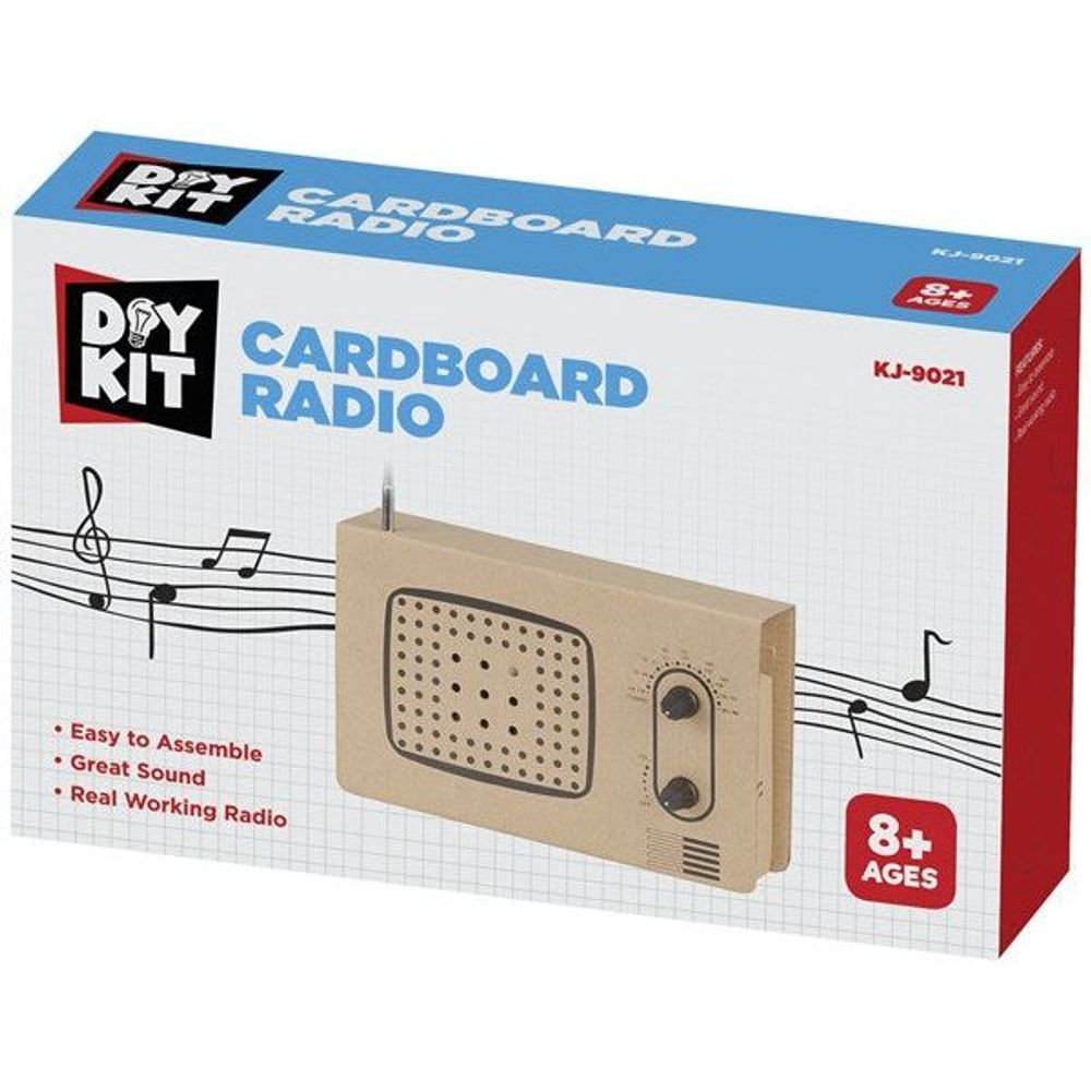 KJ9021 - Cardboard Radio Construction Kit