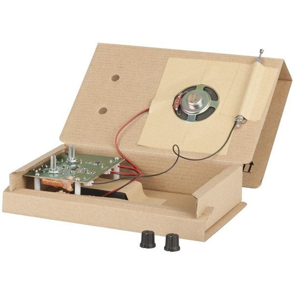 KJ9021 - Cardboard Radio Construction Kit