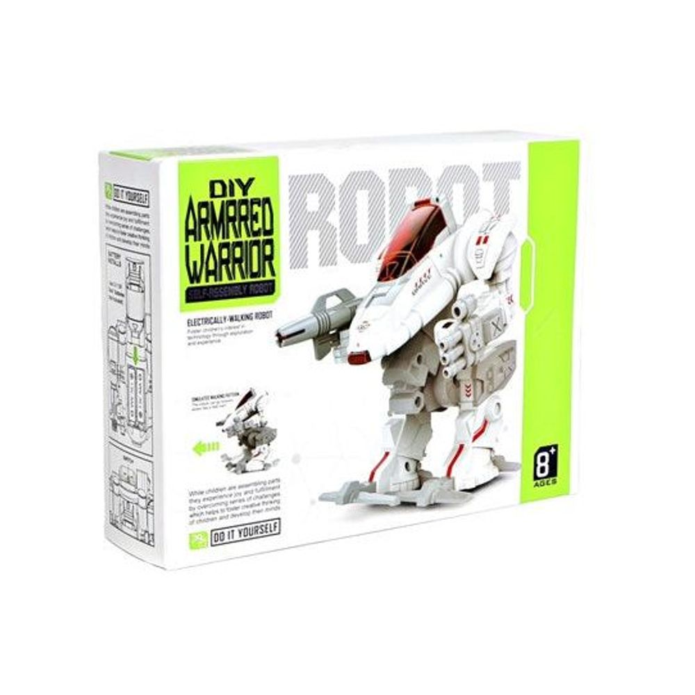 KJ9228 - DIY Armored Warrior Walking Robot STEM Kit