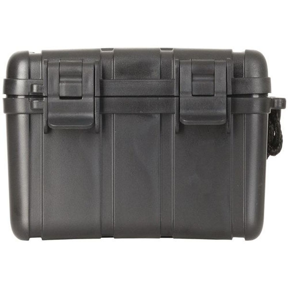 HB6423 - Black Waterproof ABS Plastic Case - 182 x 120 x 75mm