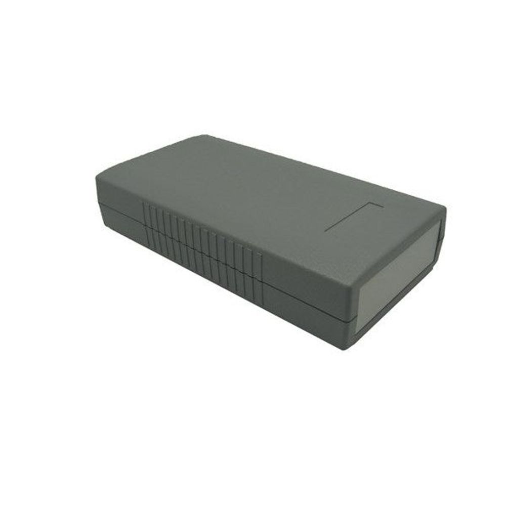 HB6036 - Plastic Molded Enclosure Dark Grey ABS - 190 x 100 x 40mm