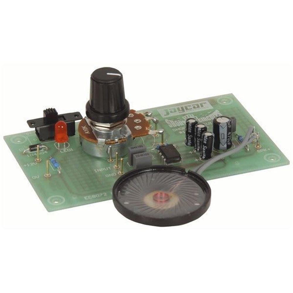 KJ8072 - Short Circuits Three Project - The Champ Amplifier