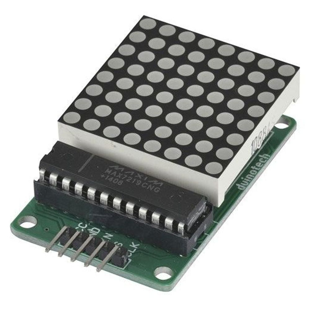 XC4499 - Duinotech Arduino Compatible 8 x 8 LED Dot Matrix Display