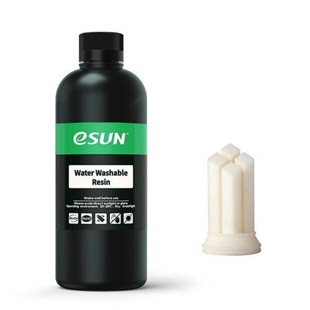 TL4450 - eSUN White Water Washable 500g Resin for SLA 3D Printers