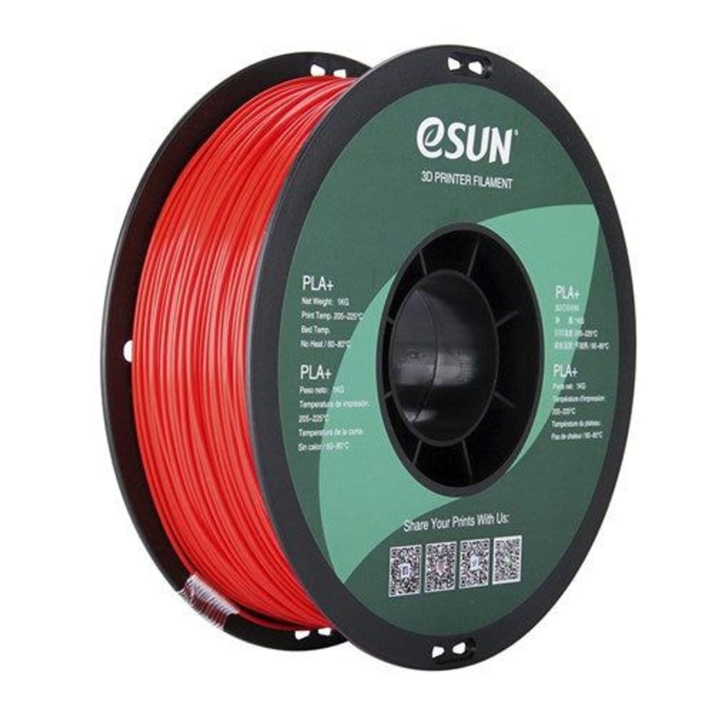 TL4460 - eSUN Red PLA+ Filament 1kg 1.75mm