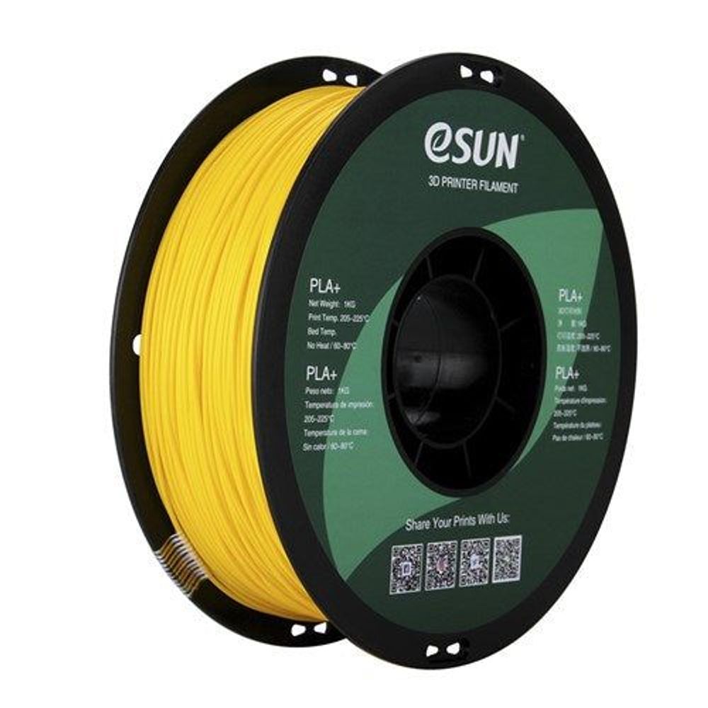 TL4461 - eSUN Yellow PLA+ Filament 1kg 1.75mm