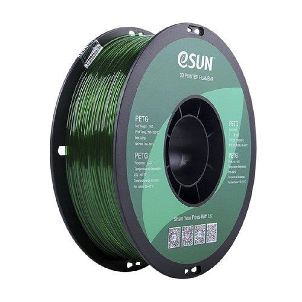 TL4470 - eSUN Green PETG Filament 1kg 1.75mm