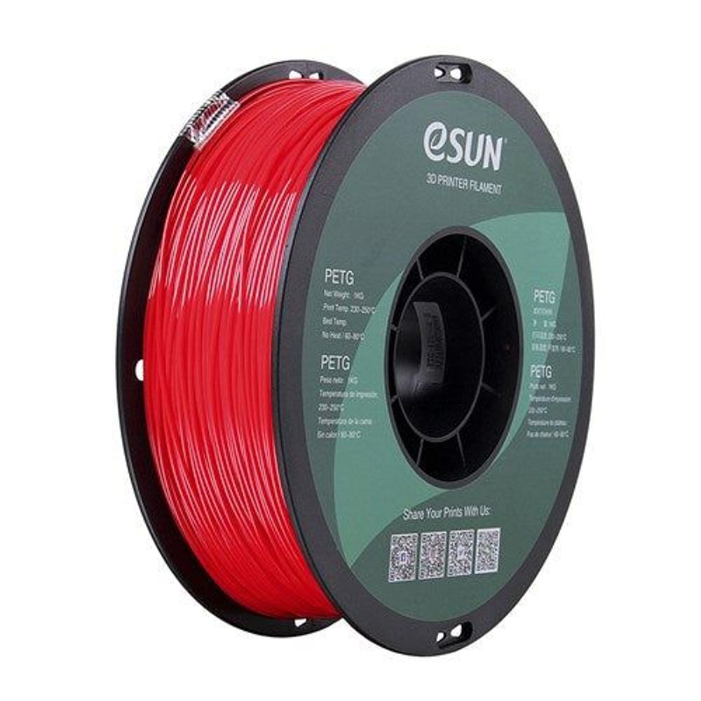 TL4471 - eSUN Red PETG Filament 1kg 1.75mm