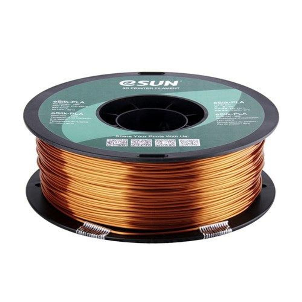 TL4479 - 1.75mm Copper eSUN ePLA-Silk Filament 1kg Roll