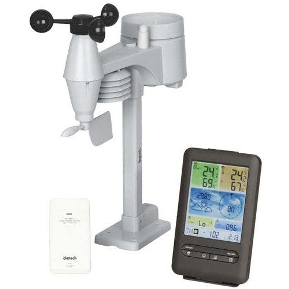 XC0440 - Wireless Digital Weather Station with Colourful LCD Display and WiFi