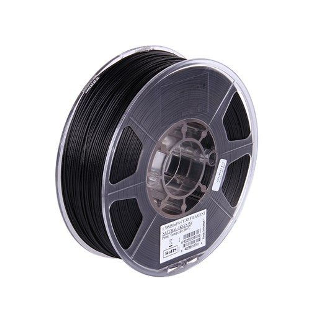 001007 - eSun Black PA-CF Carbon Fibre Filament 1kg 1.75mm