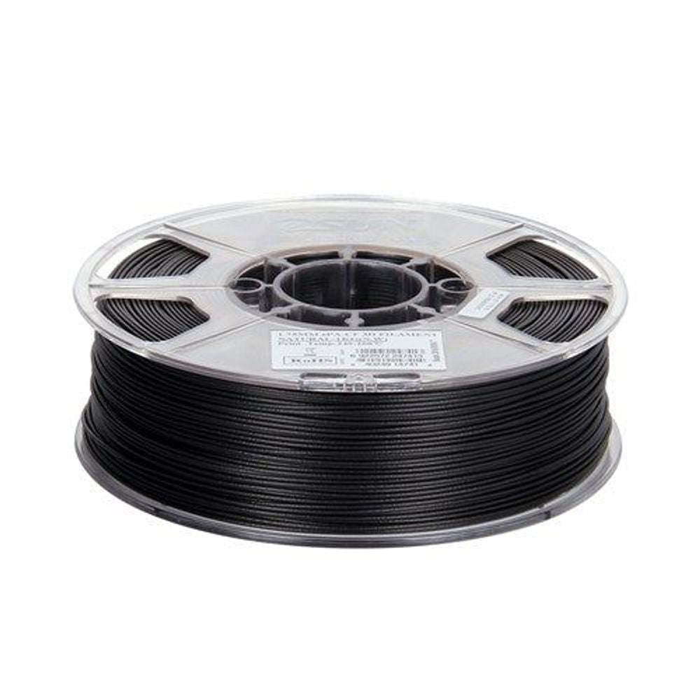 001007 - eSun Black PA-CF Carbon Fibre Filament 1kg 1.75mm