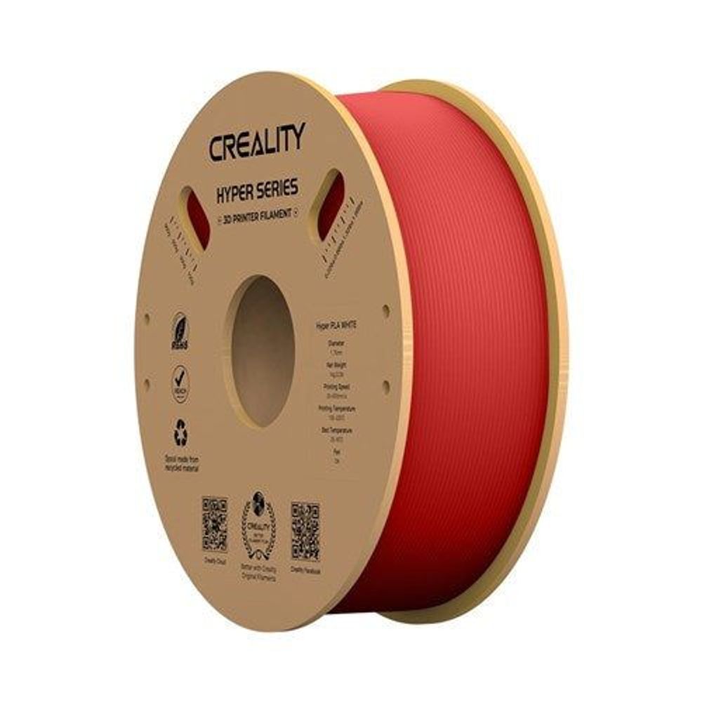 TL4793 - 1.75mm Red Creality Hyper PLA Filament 1kg Roll