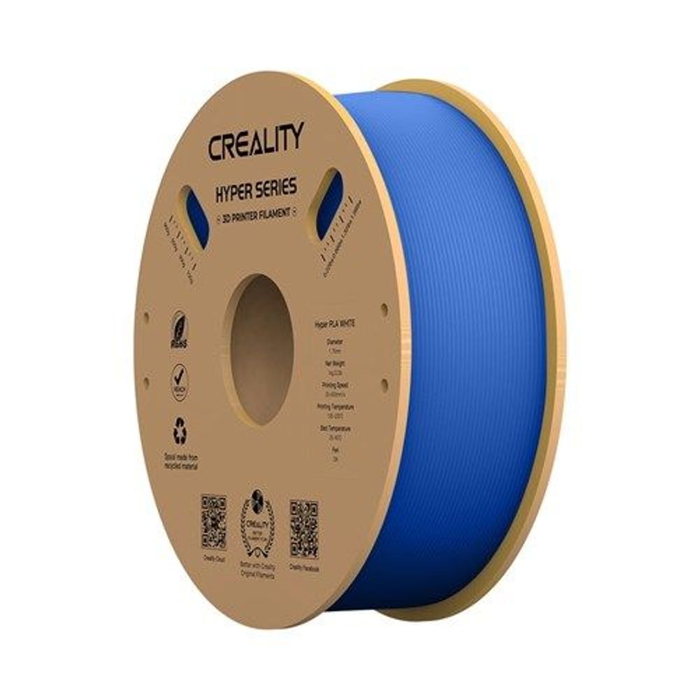 TL4792 - 1.75mm Blue Creality Hyper PLA Filament 1kg Roll