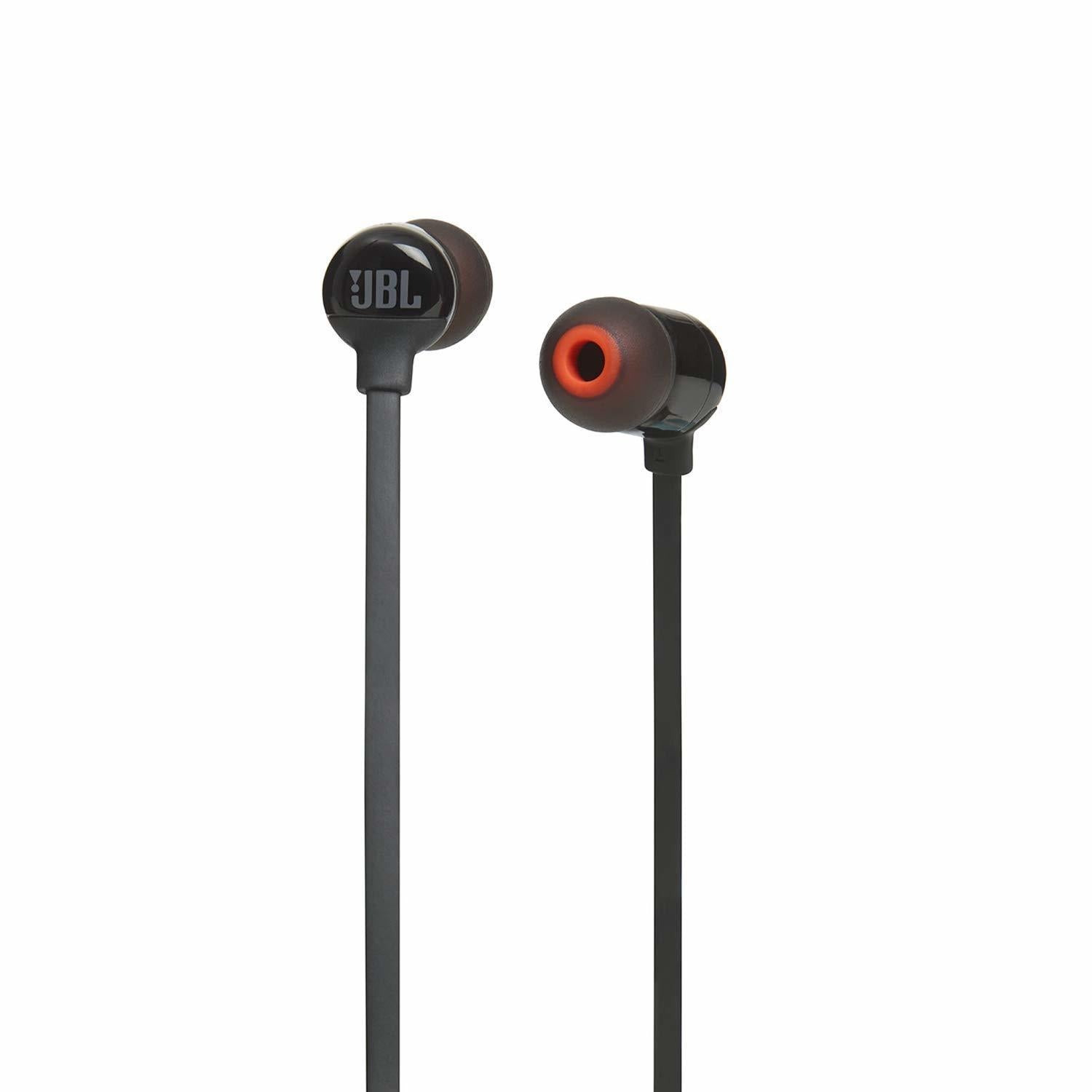 JBL T110 In-ear Headphones (Black)