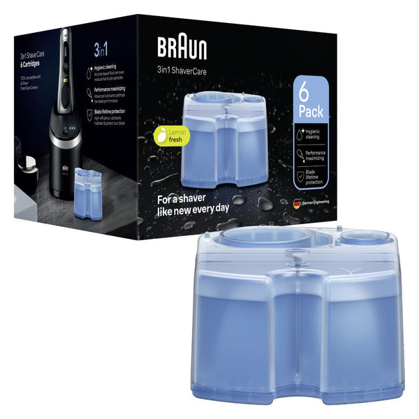 Braun Clean and Charge Refills (6 Pack)