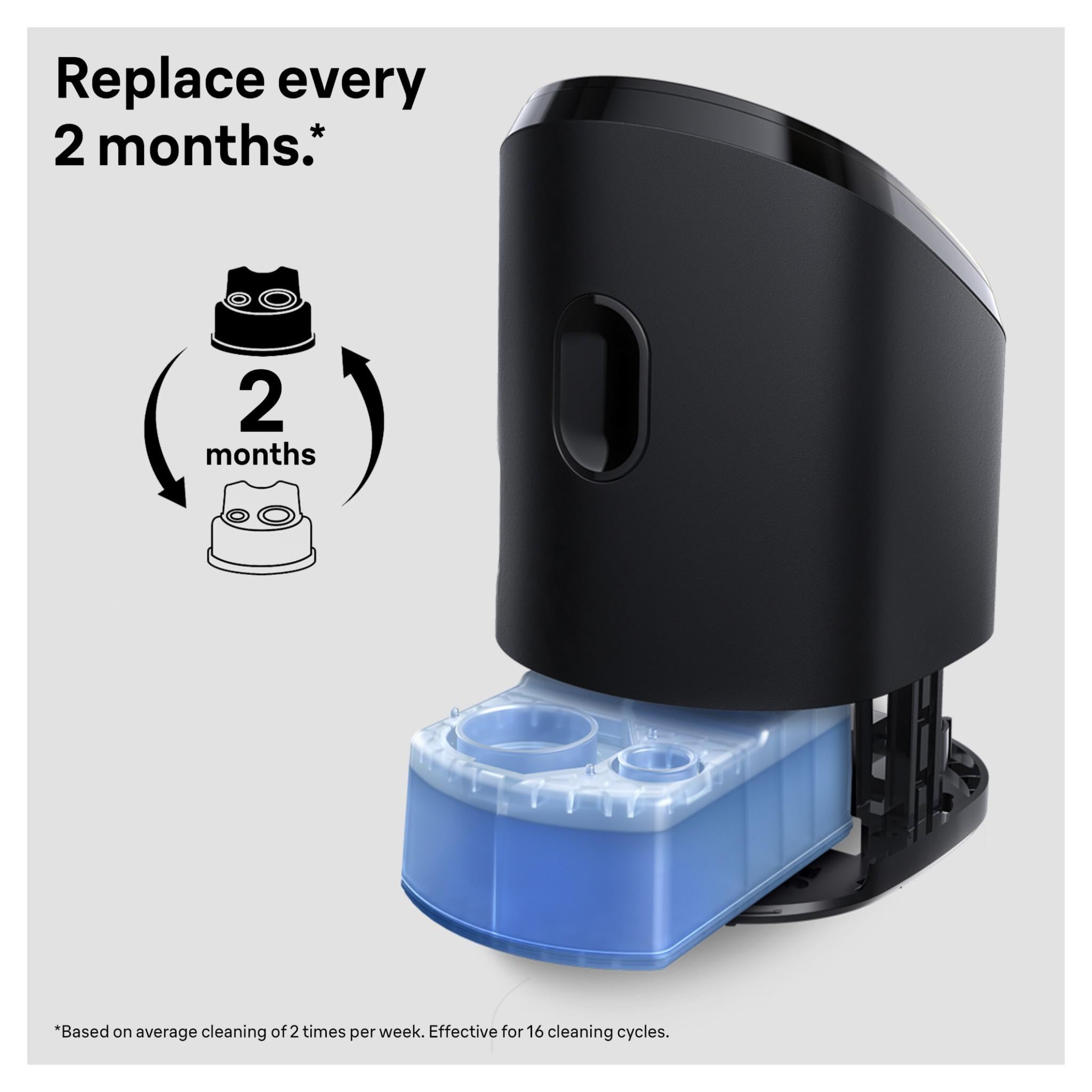Braun Clean and Charge Refills (6 Pack)