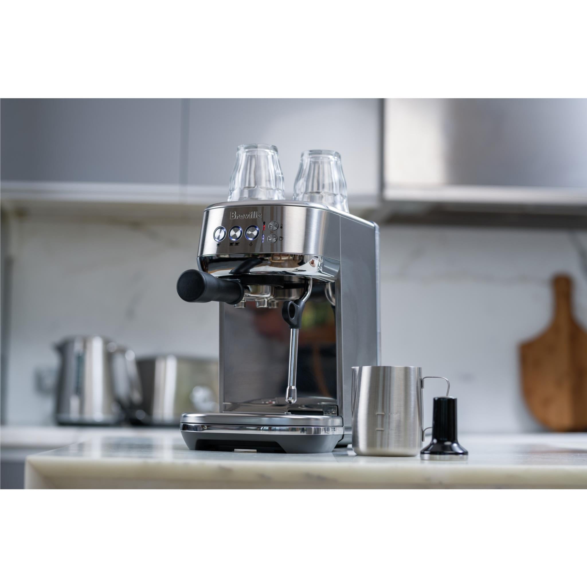 Breville Bambino Plus Espresso Coffee Machine (Black Truffle)
