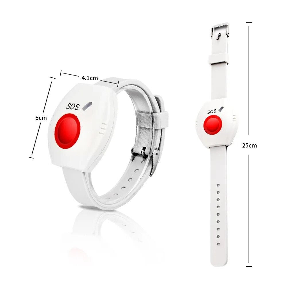 Wireless Caregiver Pager with 2 x SOS Pendant