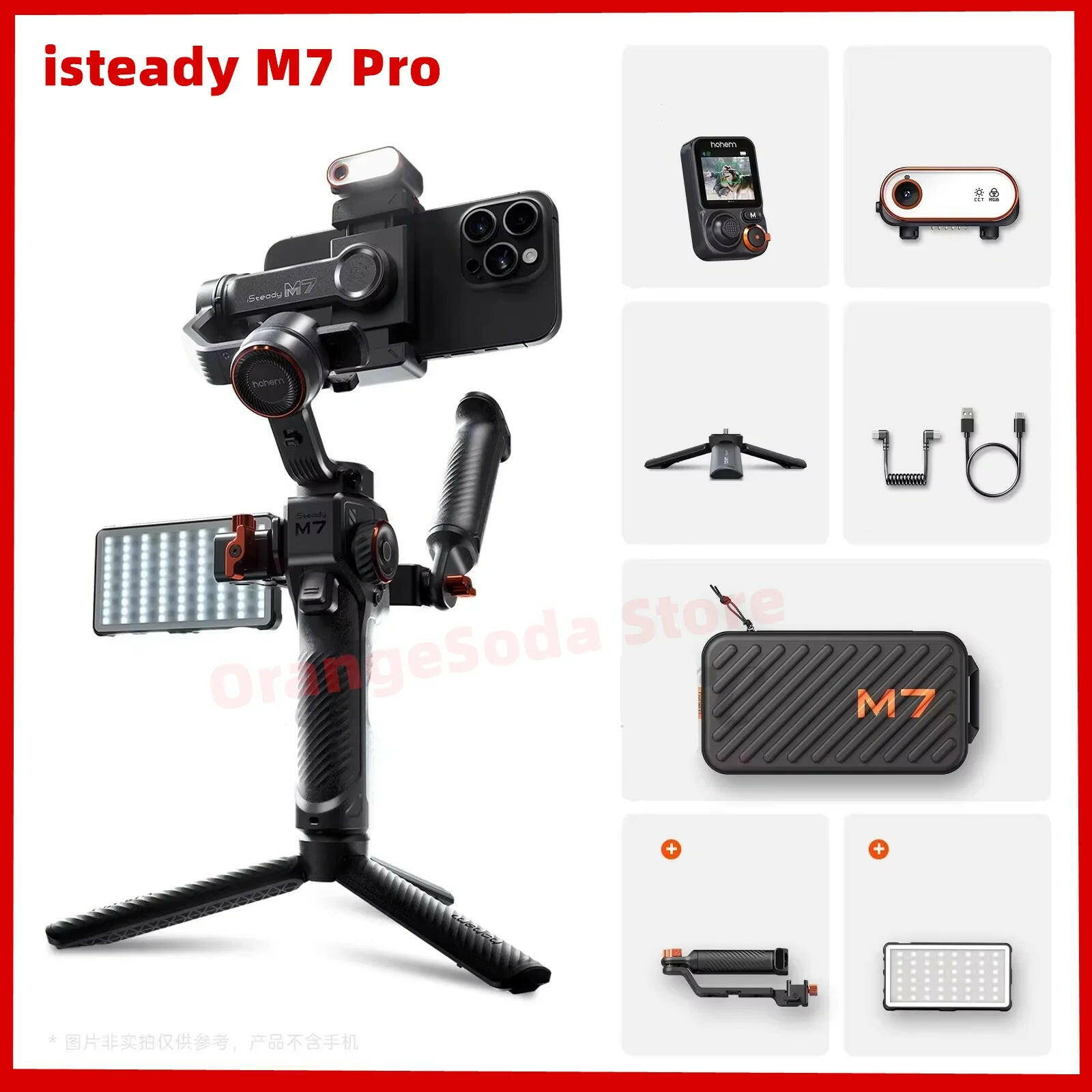 Hohem M7 iSteady 3-Axis Smartphone Gimbal Isteady M7 Pro