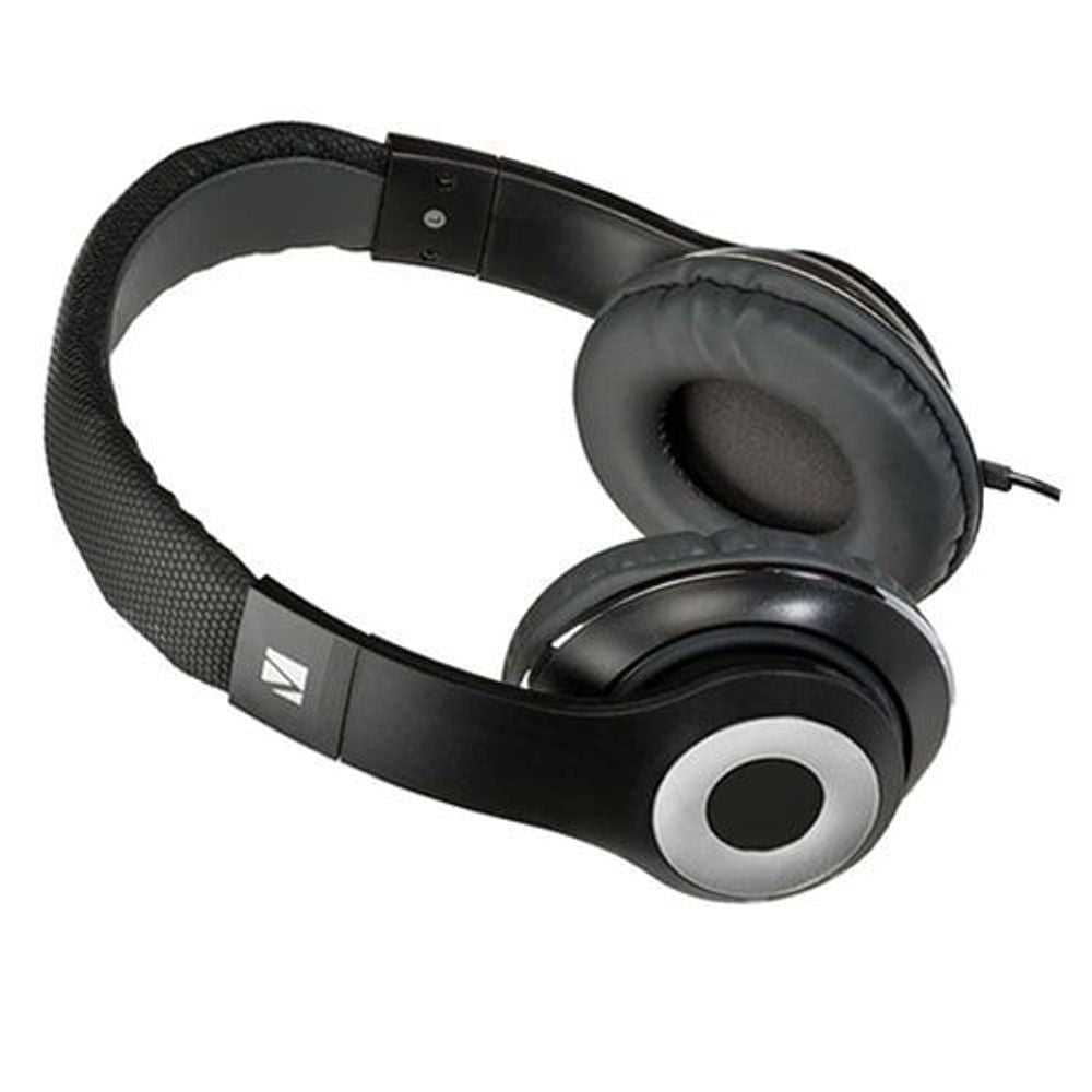 Verbatim Classic Stereo Headphones with Microphone Black