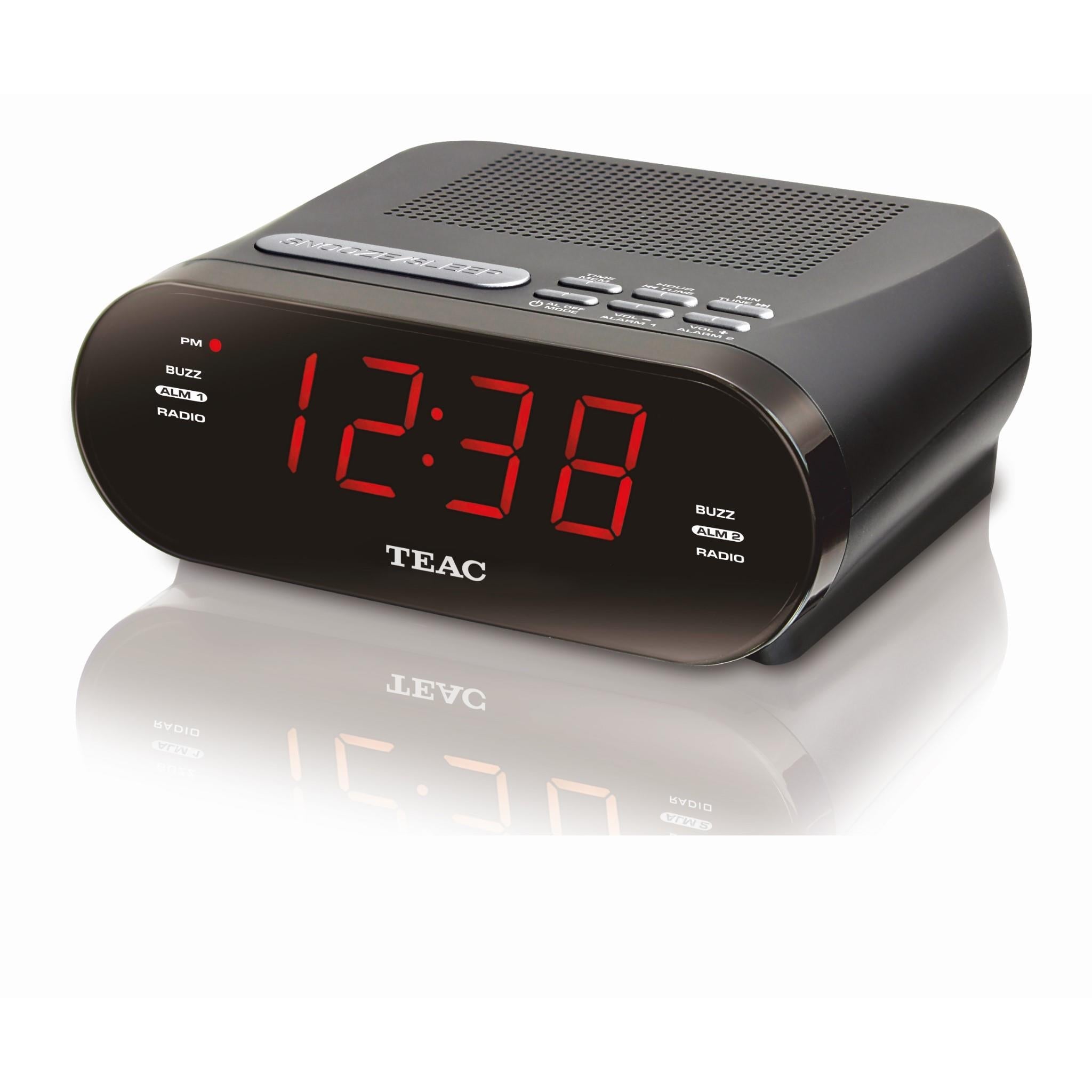 Teac CRX420U Alarm Clock Radio with USB Charging