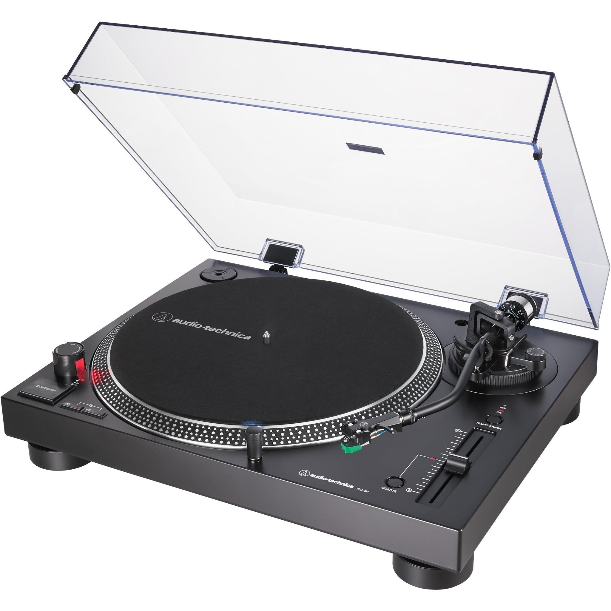 Audio Technica LP120XUSB Fully Manual Direct Drive Turntable (Black)