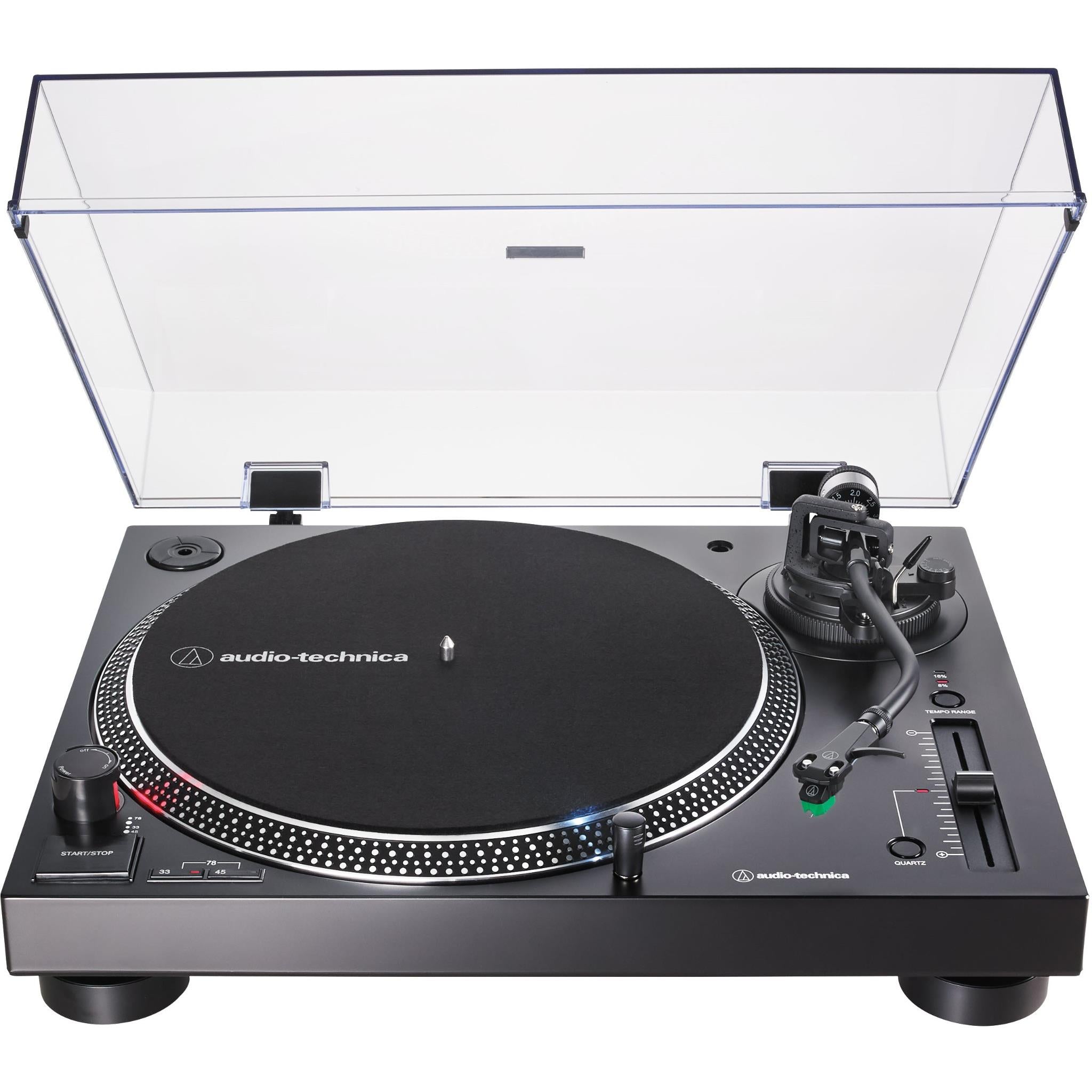 Audio Technica LP120XUSB Fully Manual Direct Drive Turntable (Black)
