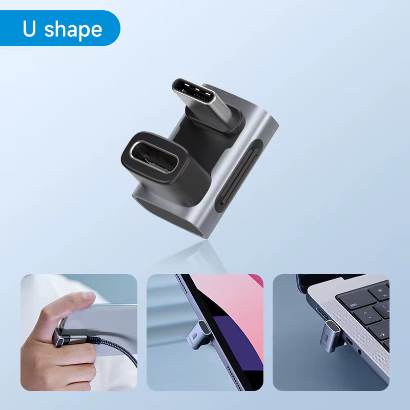 Hagibis 240W USB-C to USB-C Adapter U Shape