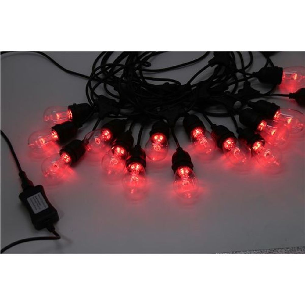 SL3516 - Solar powered multicoloured string light 15m