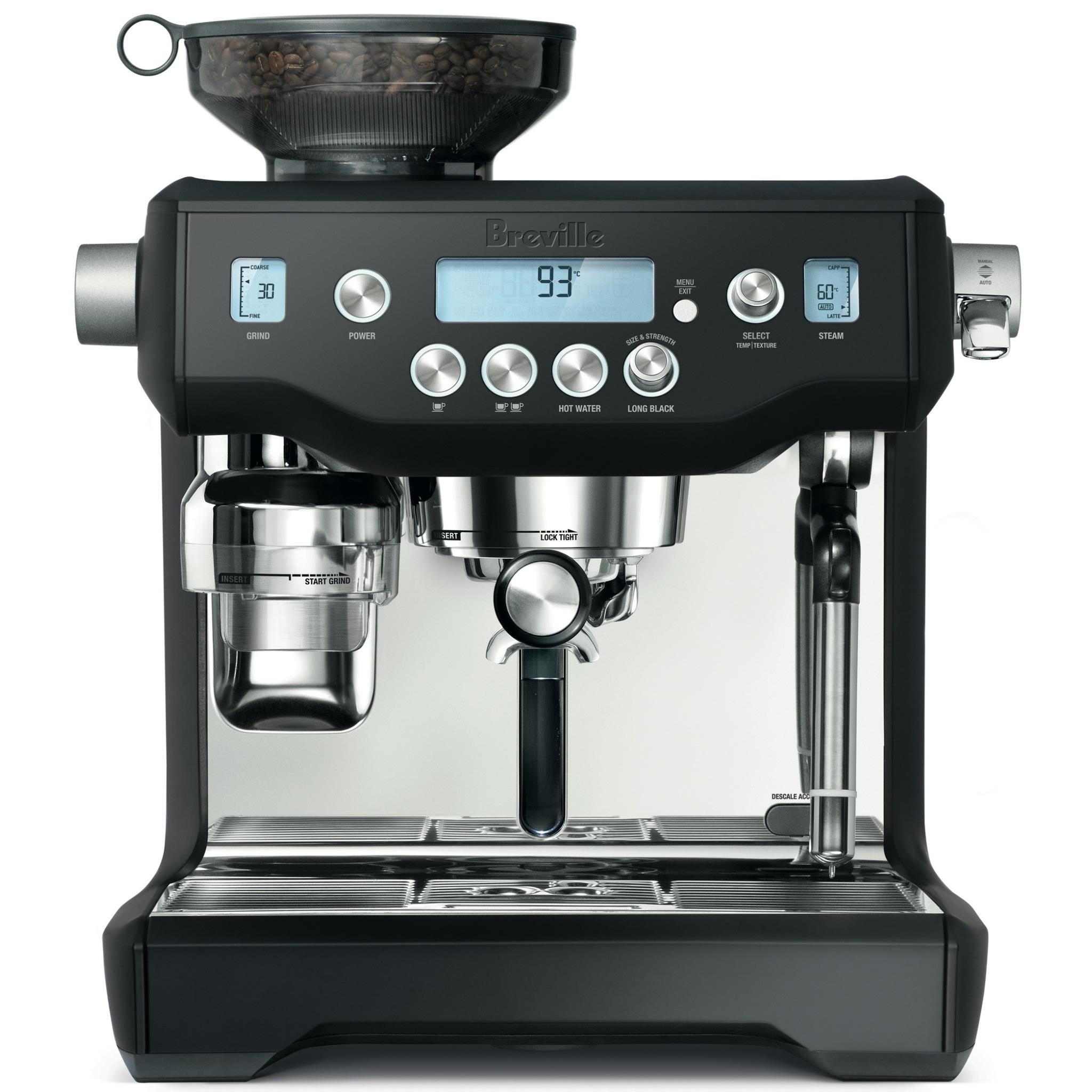 Breville the Oracle Manual Espresso Machine (Black Truffle)